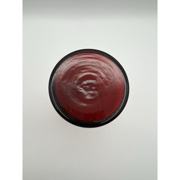 Blenko Art Glass Tangerine Amberina Mid Century Modern 8” Tall Cylinder Vase - Picture 6 of 9